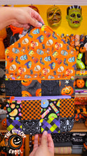 Load image into Gallery viewer, Patchwork Pin Web Event Pouch #1