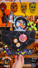 Load image into Gallery viewer, Patchwork Pin Web Event Pouch #1