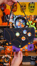 Load image into Gallery viewer, Patchwork Pin Web Event Pouch #2